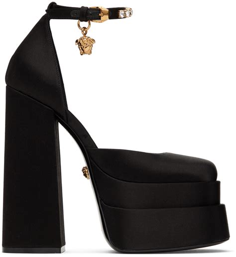 versace heels vintage|versace platform heel boots.